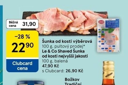 Šunka od kosti výběrová