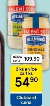 Hellmann's Majonéza Originál / Tatarská Omáčka