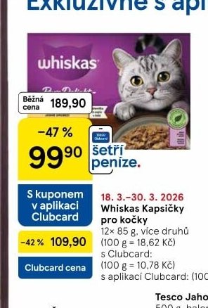 Whiskas Kapsičky pro kočky