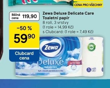 Zewa Deluxe Delicate Care Toaletní papír