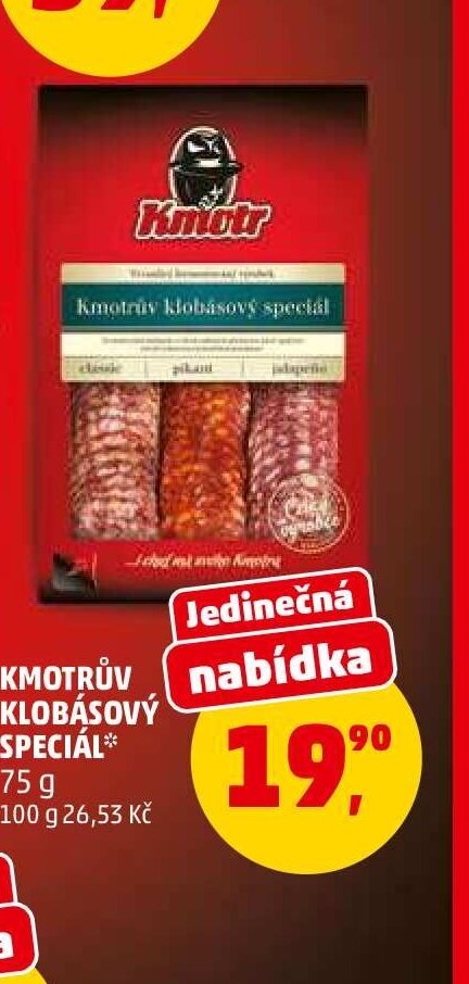 Kmotrův klobásový speciál