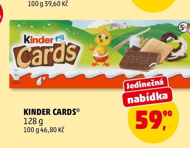Kinder Cards 128 g