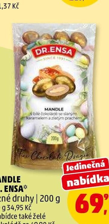 Mandle Dr. Ensa 200 g