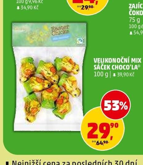 Velikonoční mix sáček Choco'la 100 g