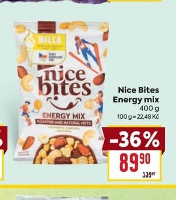 Nice Bites Energy mix 400 g