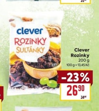 Clever Rozinky 200 g