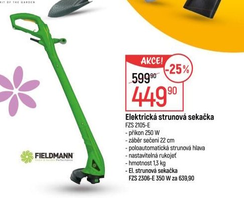 Elektrická strunová sekačka FZS 2105-E