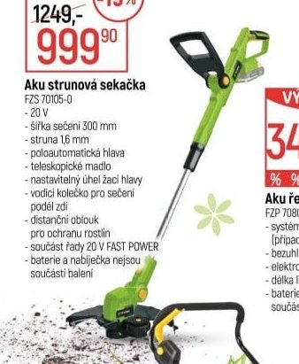 Aku strunová sekačka FZS 70105-0