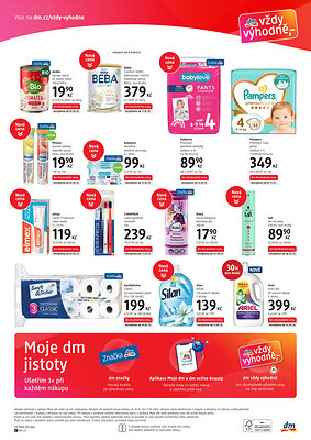 akční leták dm drogerie 19.3.2026-15.4.2026