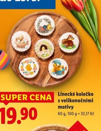 Linecké kolečko s velikonočními motivy