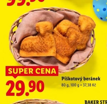 Piškotový beránek