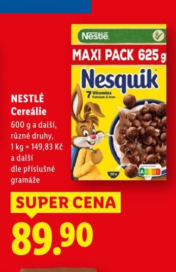 Nestlé Cereálie