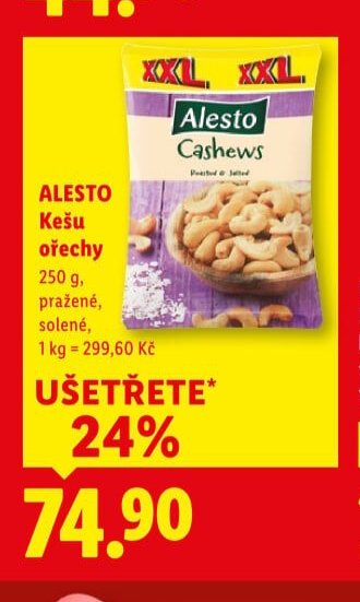 Alesto Kešu ořechy