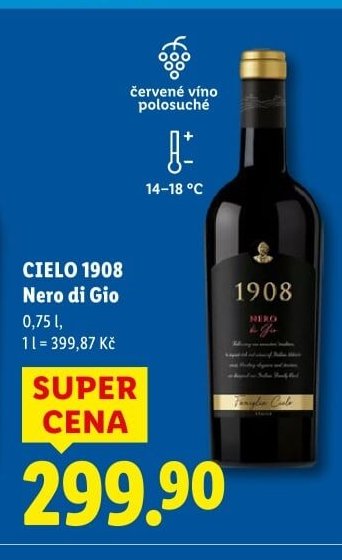 CIELO 1908 Nero di Gio