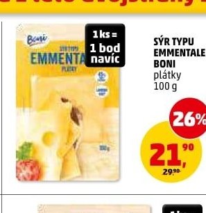 SÝR TYPU EMMENTALER BONI