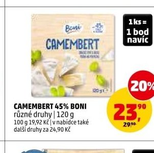 CAMEMBERT 45% BONI