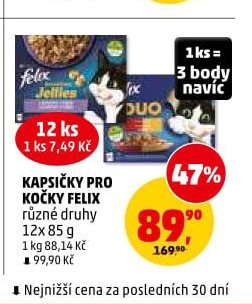 KAPSIČKY PRO KOČKY FELIX
