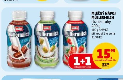 Mléčný nápoj Müllermilch