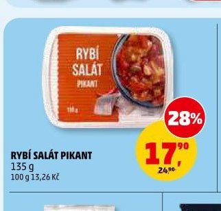 Rybí salát pikant
