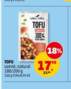Tofu uzené, natural