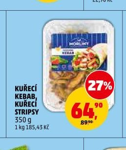 Kuřecí kebab, kuřecí stripsy