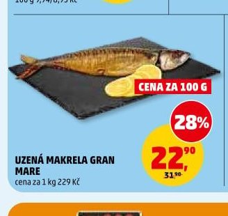 Uzená makrela Gran Mare