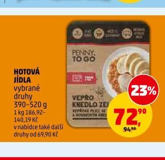 Hotová jídla Penny To Go