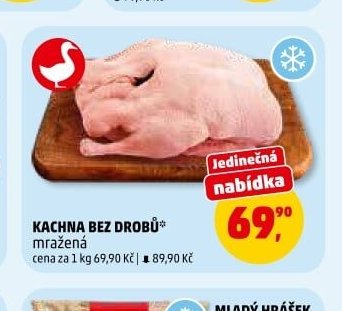 KACHNA BEZ DROBŮ* mražená