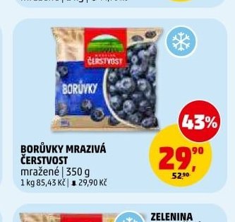 BORŮVKY MRAZIVÁ ČERSTVOST mražené | 350 g