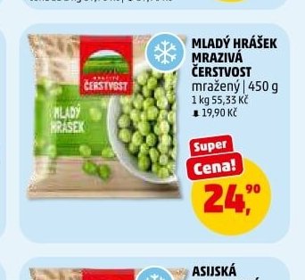 MLADÝ HRÁŠEK MRAZIVÁ ČERSTVOST mražený | 450 g