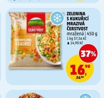 ZELENINA S KUKUŘICÍ MRAZIVÁ ČERSTVOST mražená | 450 g