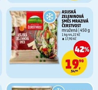 ASIJSKÁ ZELENINOVÁ SMĚS MRAZIVÁ ČERSTVOST mražená | 450 g