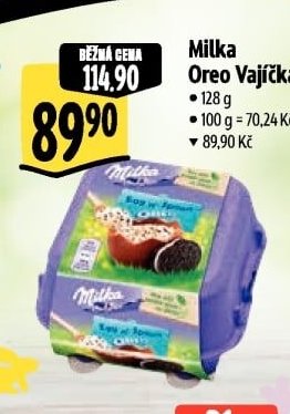 Milka Oreo Vajíčka