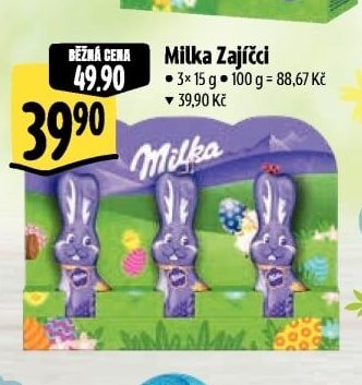 Milka Zajíčci
