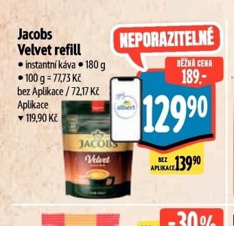 Jacobs Velvet refill