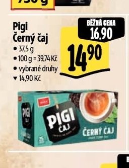 Pigi Černý čaj