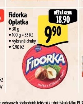 Fidorka Oplatka