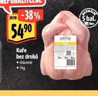 Kuře bez drobů