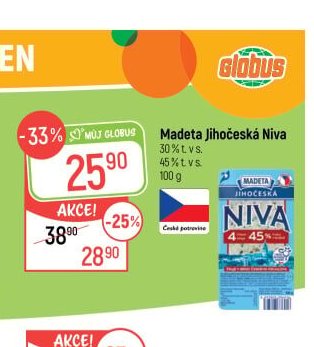 Madeta Jihočeská Niva