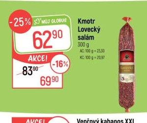 Kmotr Lovecký salám - Globus akcniletaky.com