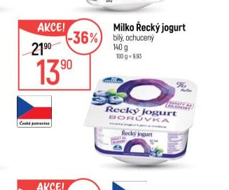 Milko Řecký jogurt