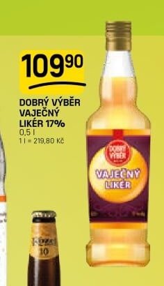 Dobrý výběr vaječný likér