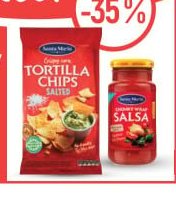 Santa Maria Tortilla chips a salsa