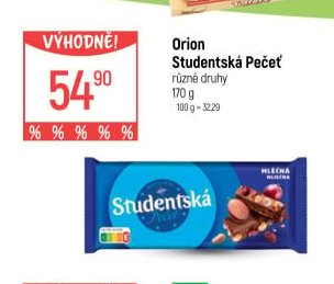 Orion Studentská Pečeť různé druhy