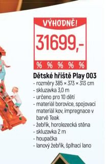 Dětské hřiště Play 003