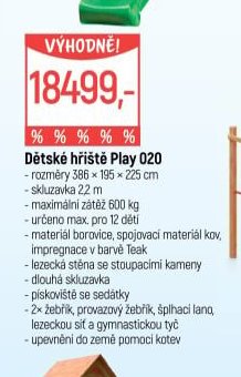 Dětské hřiště Play 020