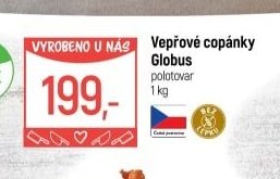 Vepřové copánky Globus