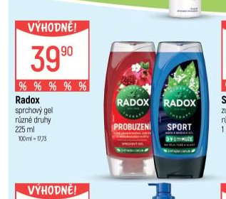 Radox sprchový gel