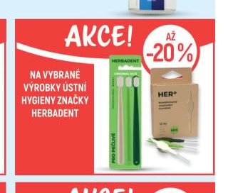 Herbadent výrobky ústní hygieny