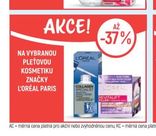 L'Oréal Paris pleťová kosmetika